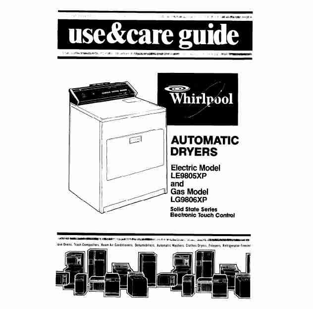 Whirlpool Clothes Dryer LE9805XP-page_pdf